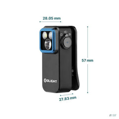 Olight Oclip Pro Compact LED Clip Light with Floodlight & Spotlight & Red light-Olight-S8 Products Group
