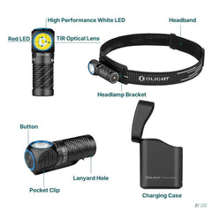 Olight Perun 3 Mini Premium Edition Compact Headlamp with Type-C Charging Case-Olight-S8 Products Group