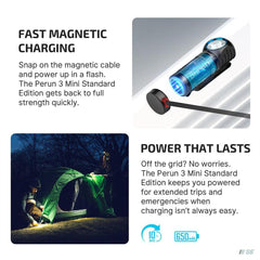 Olight Perun 3 Mini 1250 lumens Rechargeable Head Torch with White and Red Light-Olight-S8 Products Group