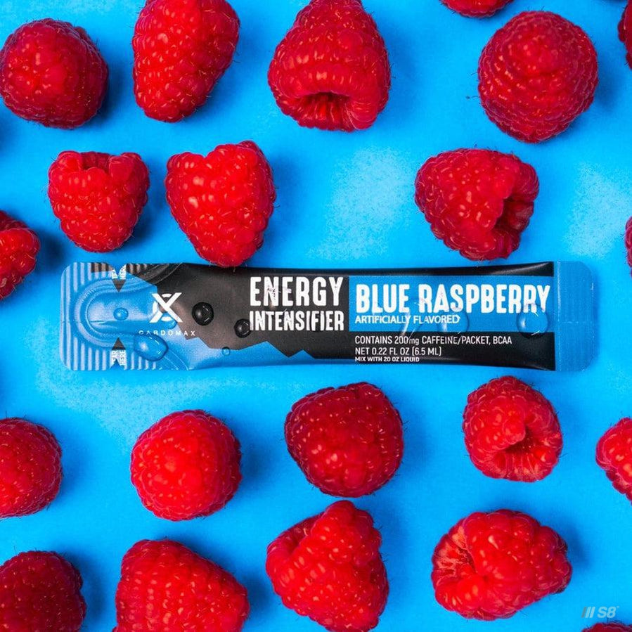 CardoMax Energy Intensifier : Blue Raspberry 15 count-Energy-CARDOMAX-Blue Raspberry-S8 Products Group