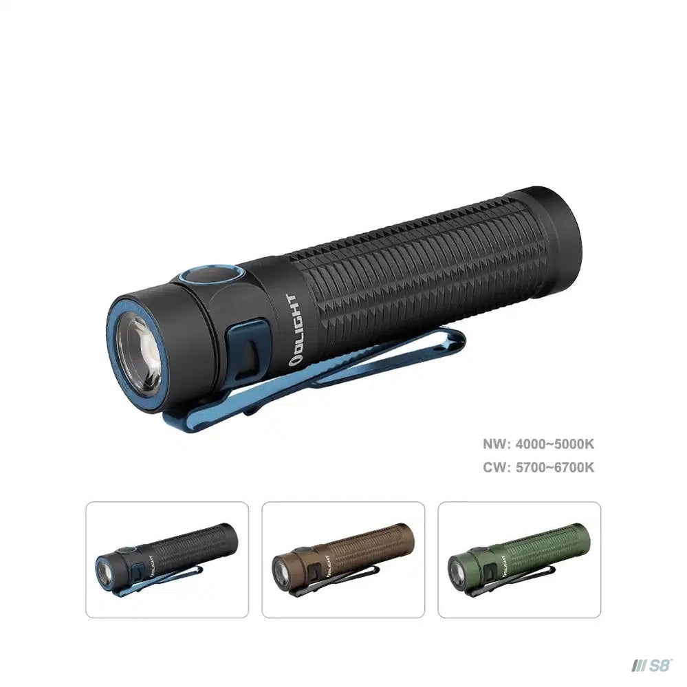Olight Baton 3 Pro 1500 Lumens Everyday Carry Torch S8