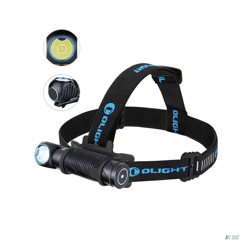 Perun 2 | 2500 Lumens Rechargeable LED Torch/Head Mounted-Olight-S8 Products Group
