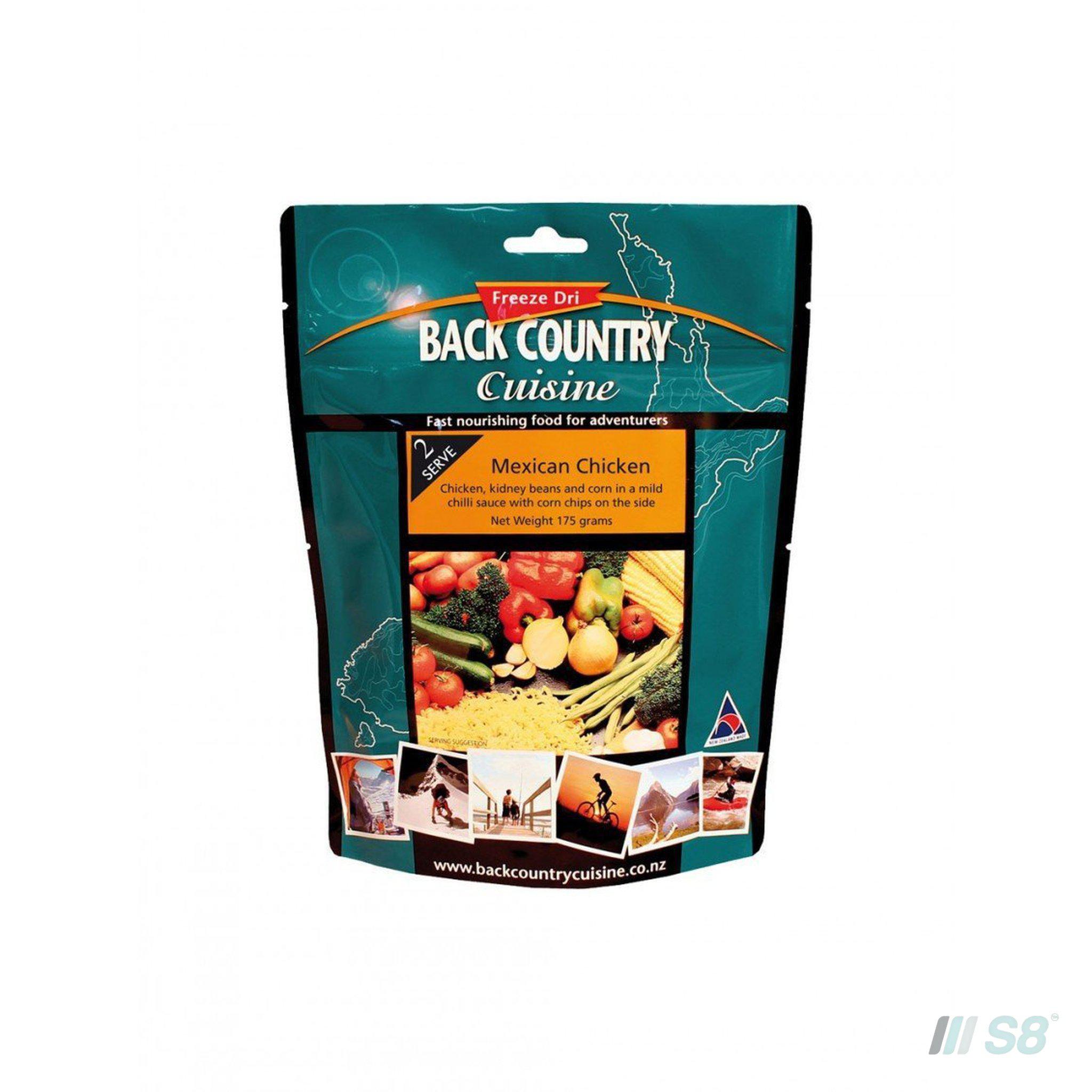 Back Country Cuisine Mexican Chicken-BCC-S8 Products Group