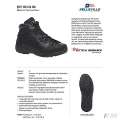 Belleville QRF DELTA B6: Mid-Cut Tactical Boot-Belleville-S8 Products Group