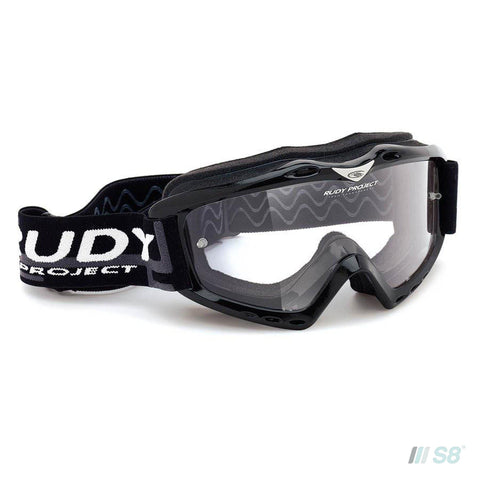 Rudy Project - Klonyx Motorcross / Black Gloss / Transparent lens-Rudy Project-S8 Products Group