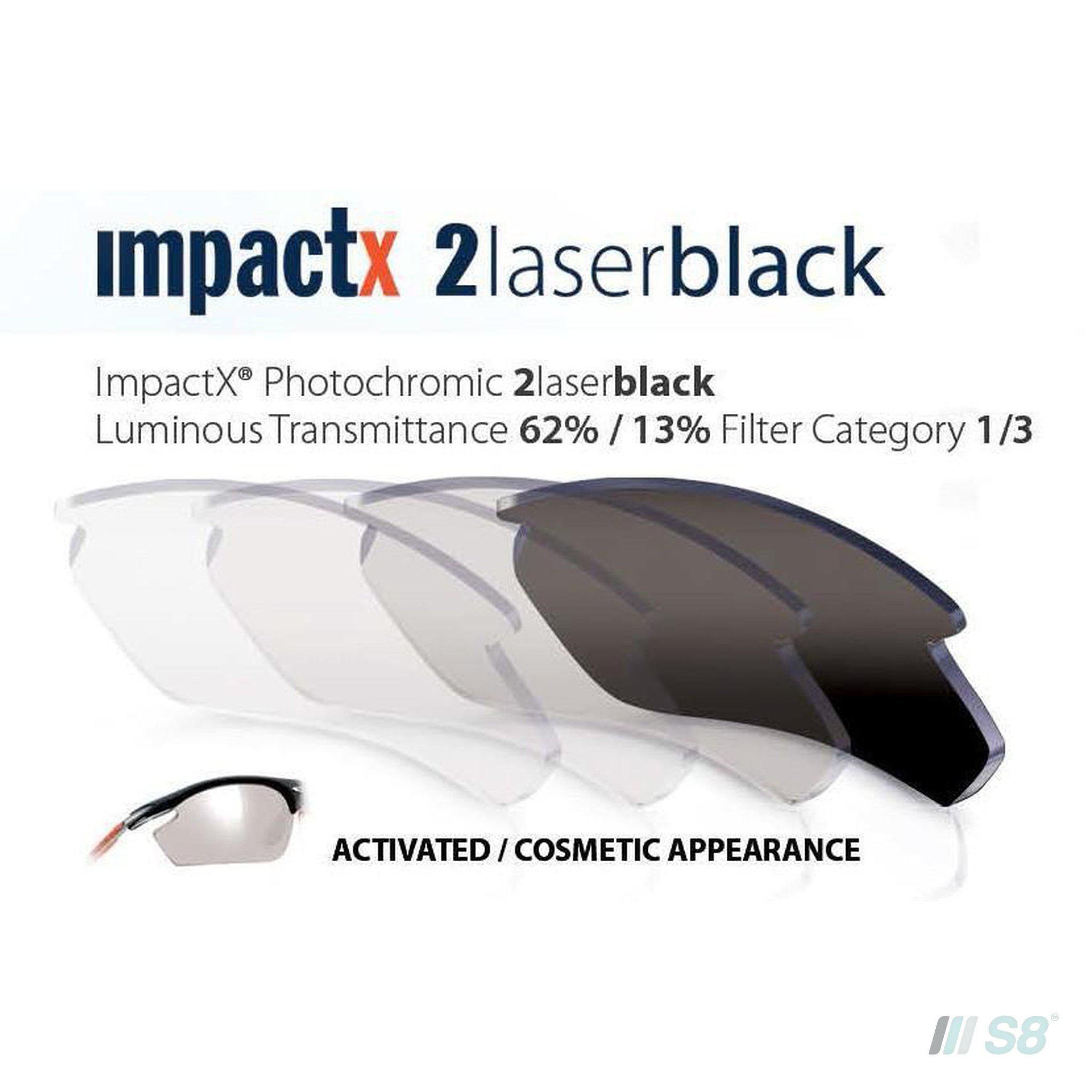 Rudy Project - Tralyx Sunglasses / Matte Black / Impactx 2 Photochromic Black lenses-Rudy Project-S8 Products Group