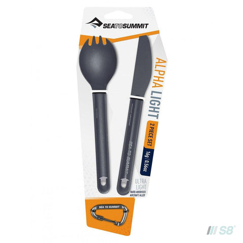 Sea To Summit Alphalight Cutlery Set 2Pc-STS-S8 Products Group
